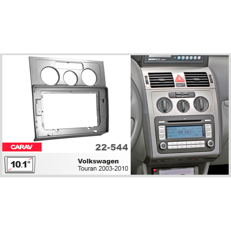 Adapter frame for Volkswagen Touran Carav 22-544