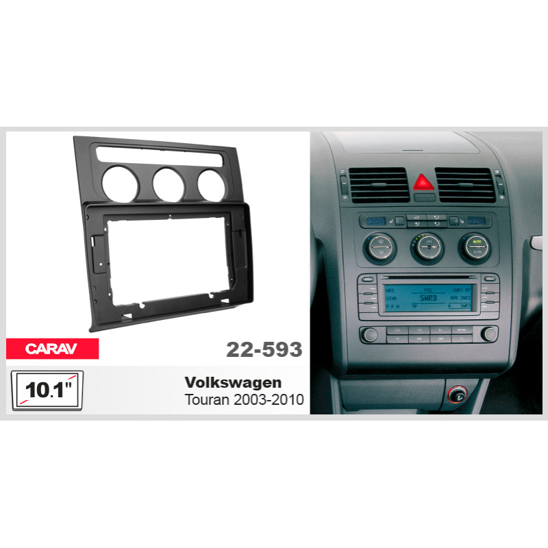 Adapter frame for Volkswagen Touran Carav 22-593