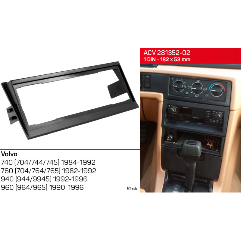 Adapter frame for Volvo ACV 281352-02