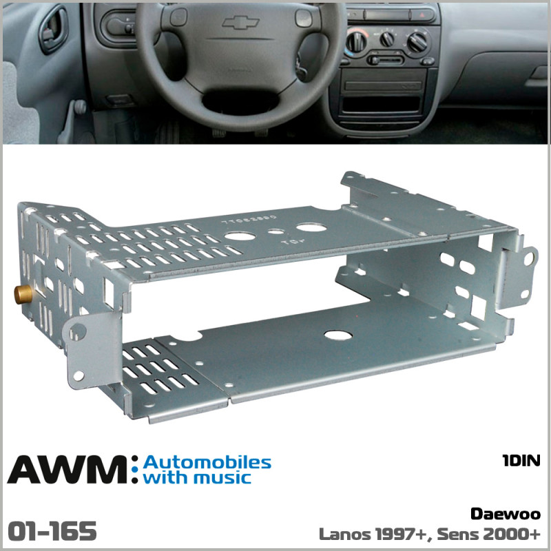 DIN radio slot Daewoo Lanos, Sens AWM 01-165