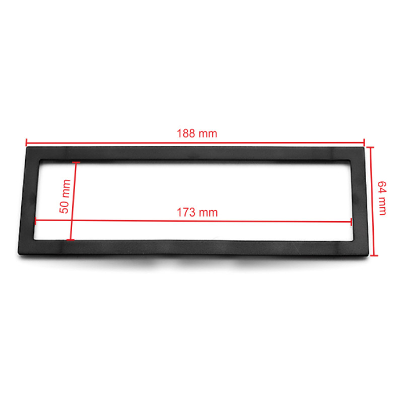 Universal adapter frame 1 DIN Carav 11-439