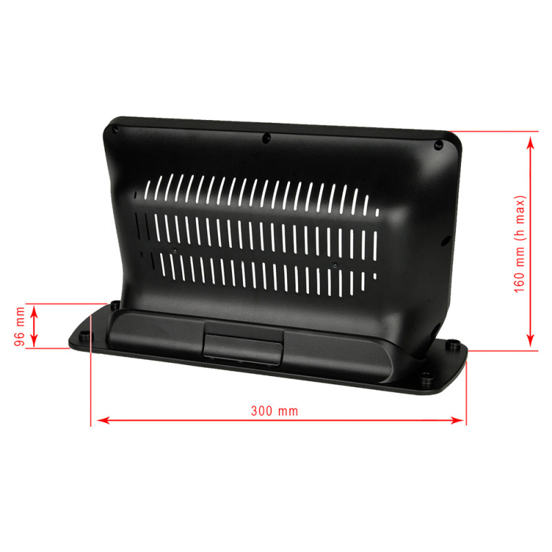 Universal car stereo mount 10.1" Carav 22-1120