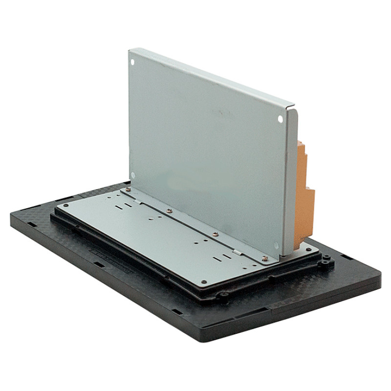 Universal metal mounting bracket for rear radio grille 9", 10.1" Carav 22-1300