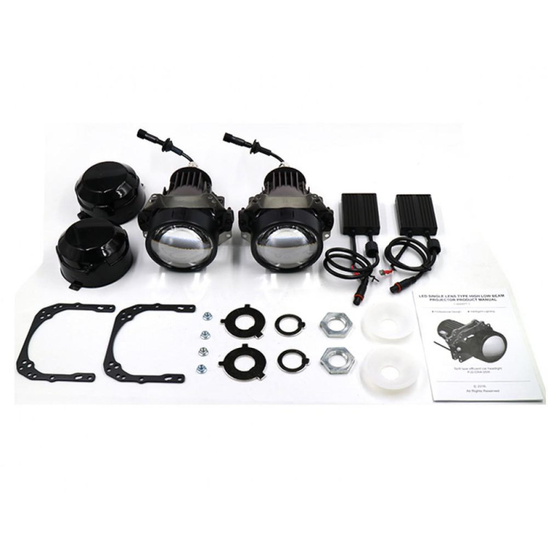 LED lenses Bi-Led Aled XLP 5500K (set of 2 pcs)