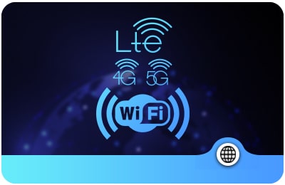 4g LTE / 5 Gh Wi-Fi